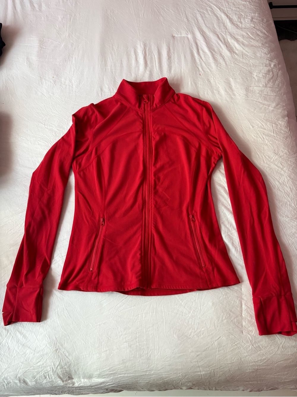 Women's Red Full-Zip Glowmode Jacket